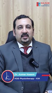26 reactions | Listen to Dr. Aamer Naeem, HOD of the Physiotherapy...