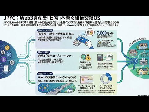 日本のWeb3はここから始まる。JCBネットワーク7,000万箇所を「出口」に変える革命