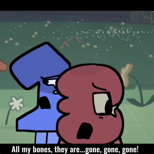 All my bones,they are gone gone gone one and three tpot . . . I was gone for a long time because I was doing an object show, I apologize😦 . . . #tpot #bfdi #three #one #trend