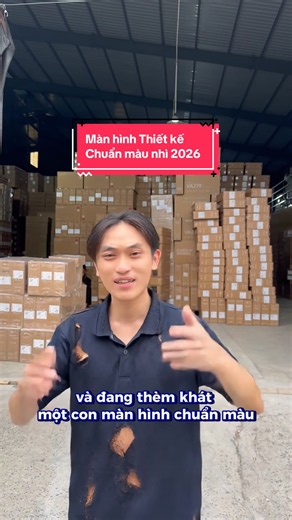 Màn hình QDT thiết kế chuẩn màu 2026 – Mua ở đại lý gần bạn