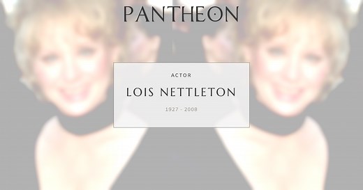 Lois Nettleton Biography | Pantheon