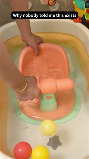 🔔Foldable Baby Bath Seat | Safe Infant Bathing at Home and Travel #3385 ‪@sovorsgadget‬