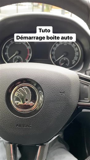 Les étapes pour démarrer une voiture automatique
