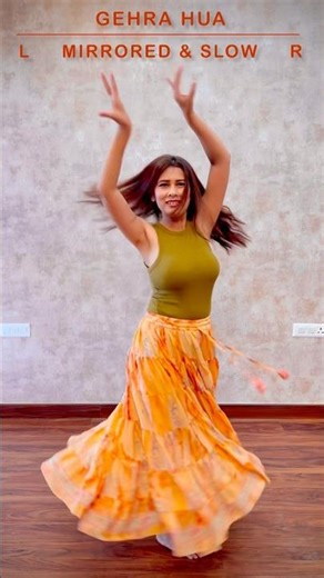 Gehra Hua 💃🏽 semi-classical dance tutorial | Dance Vibe Studio | #bollywood #dance #tutorial #yt