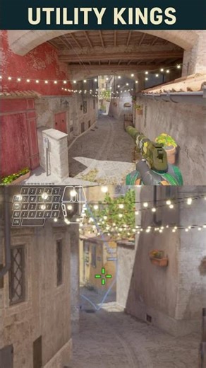 CS2 Inferno Banana Deep smoke from CT Spawn