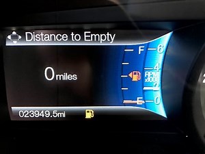 How far can you ACTUALLY drive on "0 miles to empty" ?