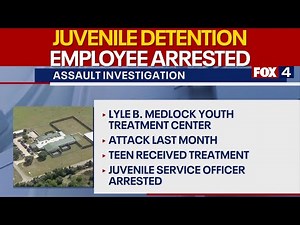 Dallas County juvenile detention employee arrested
