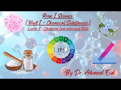 Prep.1 Science 2026 - Second Term - Unit 1 - Lesson 3 [Chemical Indicators & Salts]