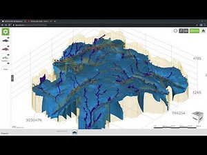 Web 3D Representation of a MODFLOW Model with Hataripy, Paraview and Steno3D