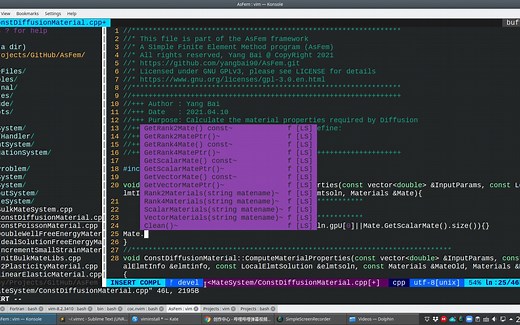 用vim配置cpp fortran python开发环境