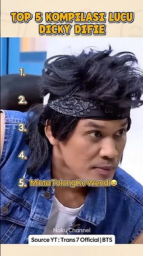 Momen Kocak Dicky Difie yang Bikin Satu Studio Gak Kuat Nahan Tawa! #komedi #videolucu #top5 #fyp
