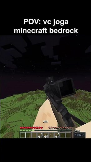 ''minecraft java e bedrock são iguais''