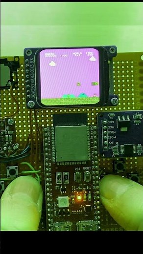 I Build #Esp32 based #NES #Emulator in 2026 #nintendo #gameconsole