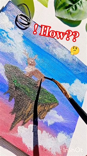 Floating Island Art… BUT HOW?? 🤯😬
