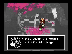 telling ceroba clover is alive :) (undertale red and yellow)