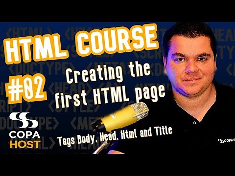 How to create HTML file | HTML head and body tag tutorial | HTML head tag