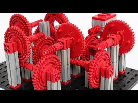 Gearbox (Part 3): What is a gear gearbox? (explained with fischertechnik) - Dirk Fox