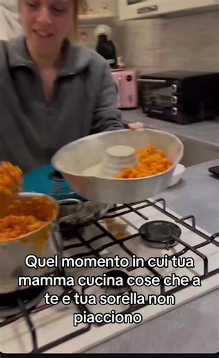 Quando tua mamma cucina cose che non piacciono