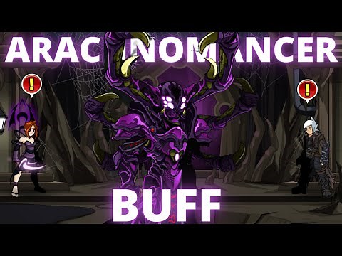 AQW Buffed Arachnomancer Class Review/Guide