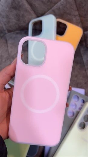 ‎✨موبايل من و تو | manoto✨‎ on Instagram‎: "کاور سیلیکونی پاستیلی IP 13 normal IP 17 pro. ProMax S24 ultra #اکسپلور #کاور #موبایل #دیجیتال #آیفون"‎