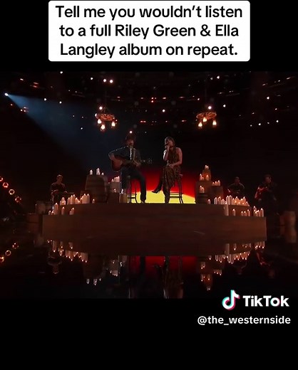 Ella Langley y Riley Green en The Voice