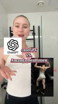 chatGPT vs Amanda Henttonen SUN valmentajana😎 | valmennus: ahletic.fi
