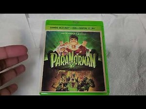 PARANORMAN 2012 LAIKA BLU RAY UNBOXING REVIEW!!!