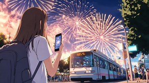 Anime, Colorful, Seamless. Free Stock Video