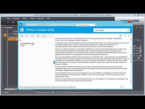 Prinect Digital Frontend Online-Hilfe.