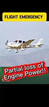 Cirrus had partial loss of engine Power during Take Off
