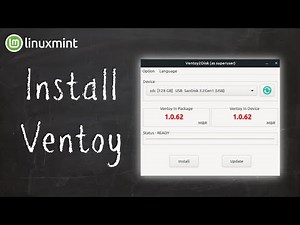 How to make live USB using Ventoy in Linux