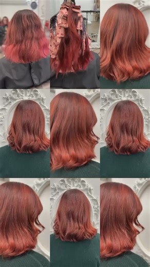 WELLA colorcharm on Instagram: "Love is in the HAIR ❤️ (no really, it is)! @salonjcspa creates this stunning, red tone using #WELLACOLORCHARM Permanent Liquid Hair Color in 6R & 6RV. Take yourself on a date and grab yours today @sallybeauty or @ultabeauty!"