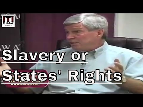 Slavery or States Rights- The Causes of the Civil War