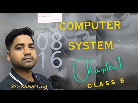 Computer System Class 6 Chapter 1 #education #computerbasic #computerscience #computereducation #it