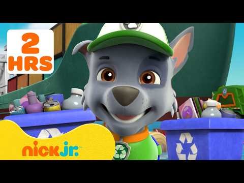 Learn to Recycle with Rocky! ♻️ PAW Patrol Earth Day 2 Hour Marathon