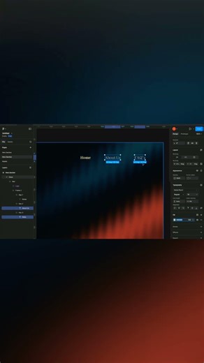 I Redesigned This Dark UI Hero Section in Minutes (Figma Speed Design) 🔥 #darkui #uiux #uiuxdesign