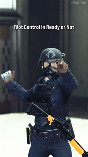 Riot Control in Ready Or Not👮‍♂️