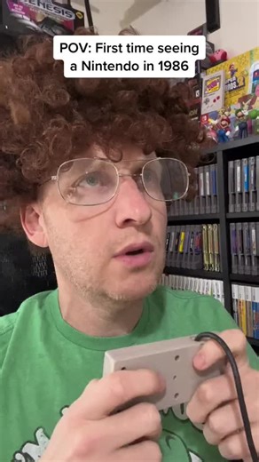 First Time Seeing a Nintendo in 1986