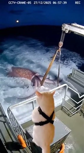 Offshore Alpha Ocean Retrieval - Enormous Long-armed Squid (colossal)