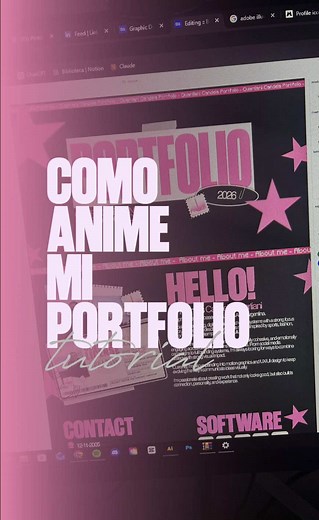 Tutorial: Cómo animé mi portfolio en Behance
