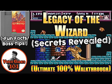 Legacy of the Wizard Walkthrough | 100% Guide | Video Games 101
