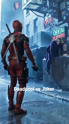 Deadpool vs Joker new fight scene #shorts #shortvideo #viral #trending #marvel