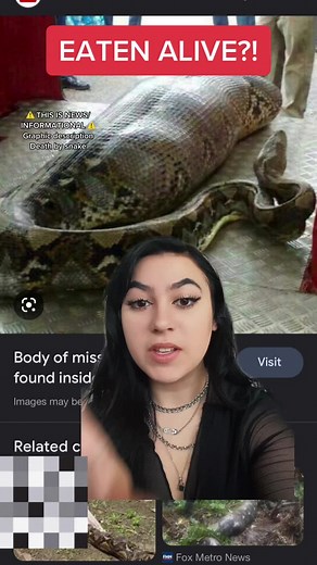 Shocking Discovery: Python Swallows Woman Whole | News Update