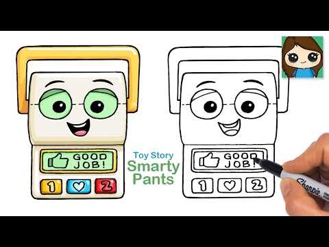 How to Draw Smarty Pants | Toy Story | Disney Pixar Character Art