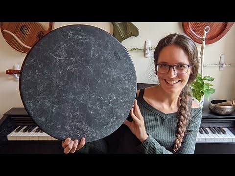 Remo Nightwaves Ocean Drum Unboxing and Review | 16 Inch Ocean Drum