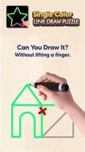 Single Line Drawing Game | Satisfying Continuous Line Art!