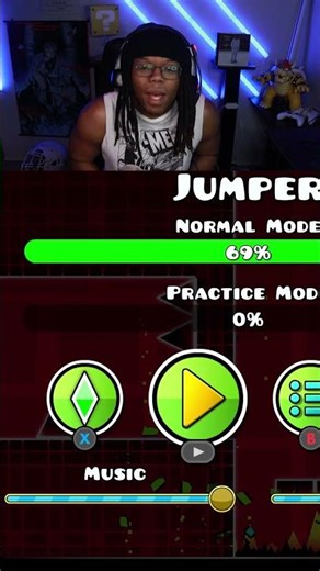 Play Geometry Dash With a Controller is FUN #gaming #geometrydash