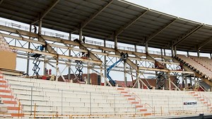 Things are coming along nicely! An aerial view of the progress being made by construction crews at Neyland Stadium. Visit IWillGiveMyAll.com for more info about the project. | Tennessee Football