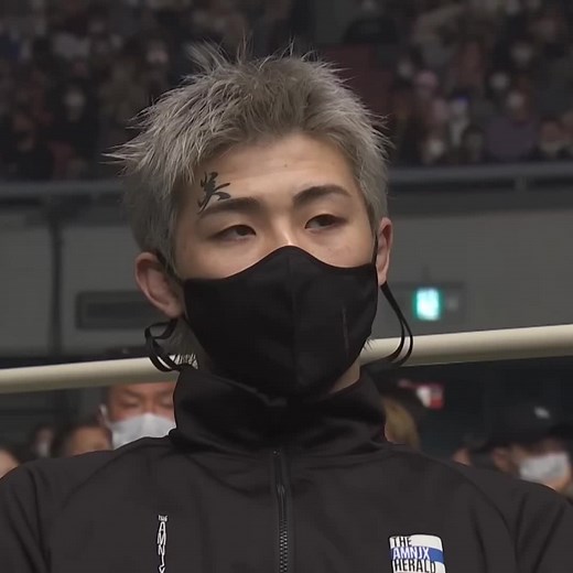 試合を観に行く平本蓮 #RIZIN #平本蓮