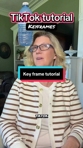 How make objects move with key frames. Keyframe tutorial included #tiktokover50 #tiktoktutorial #keyframes